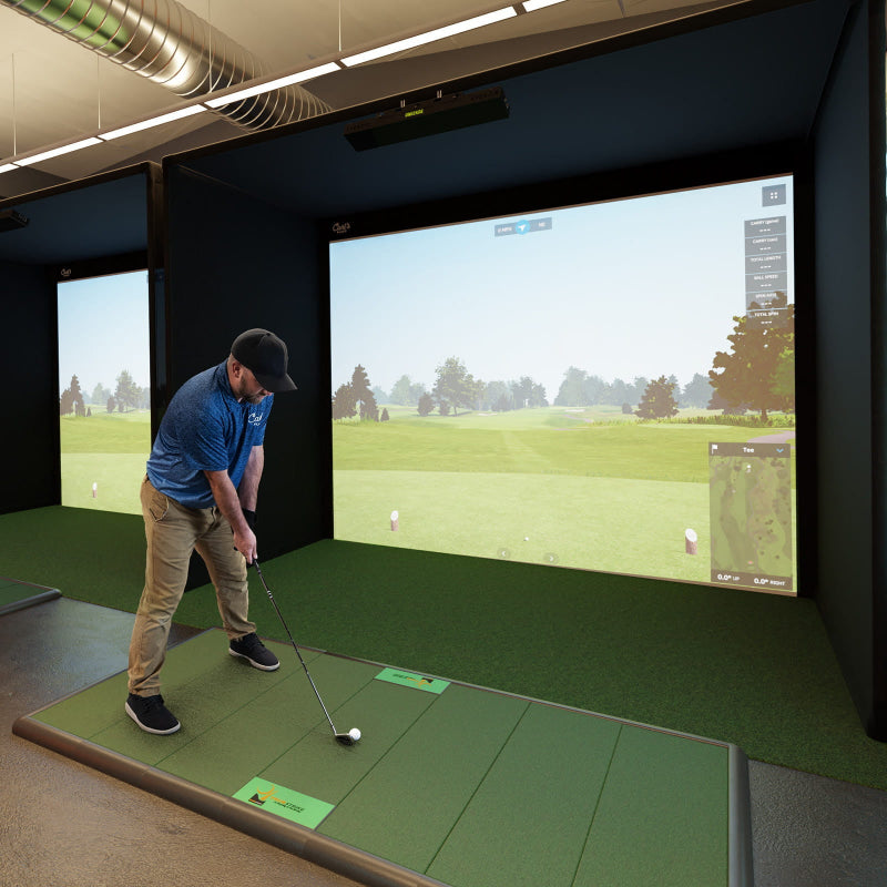 Carl's Place C-Series Pro Golf Simulator Enclosure Package