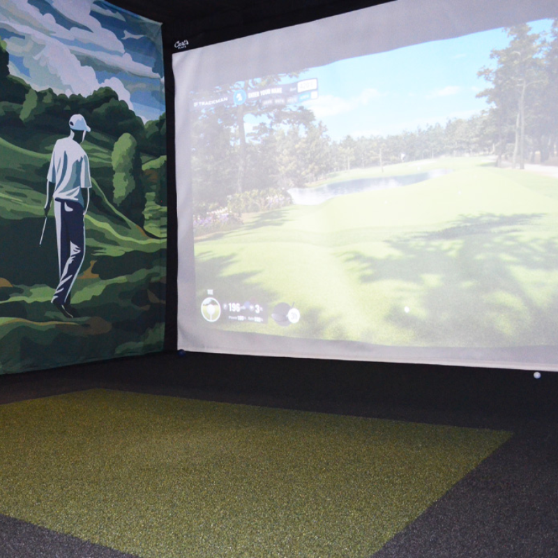 EZTee Camo Golf Hitting Turf