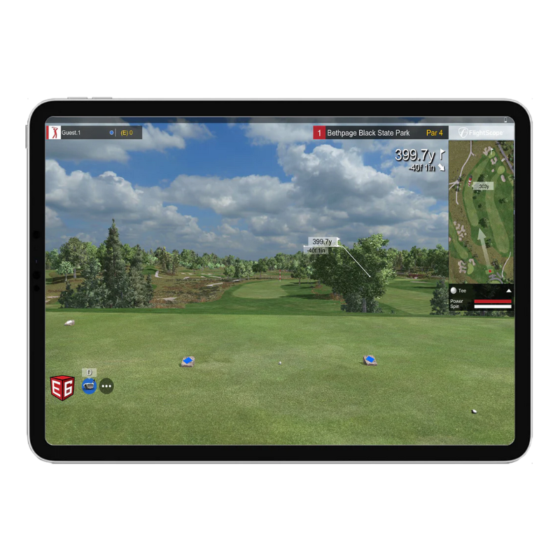 FlightScope X3C Launch Monitor and Golf Simulator