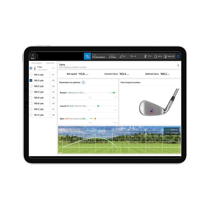 FlightScope X3C Launch Monitor and Golf Simulator