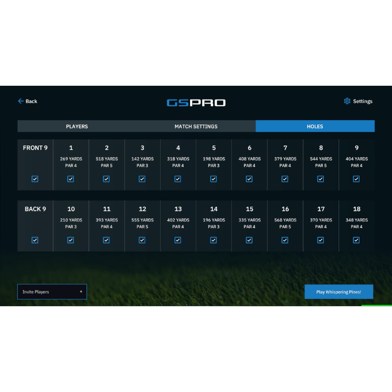 GSPro Software