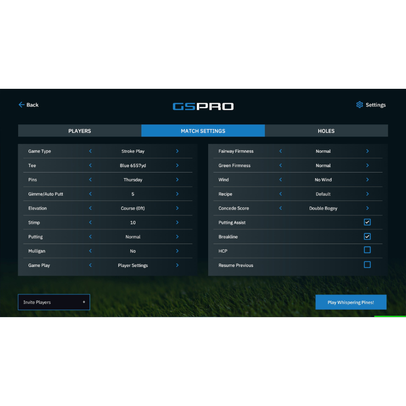 GSPro Software