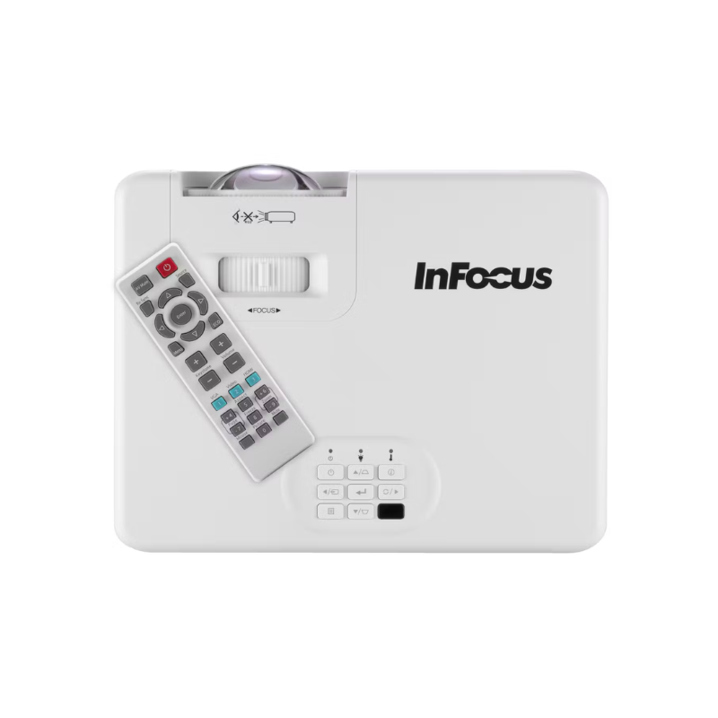 InFocus IN1026ST Nemesis II 4000-Lumen WXGA Short Throw DLP Laser Projector