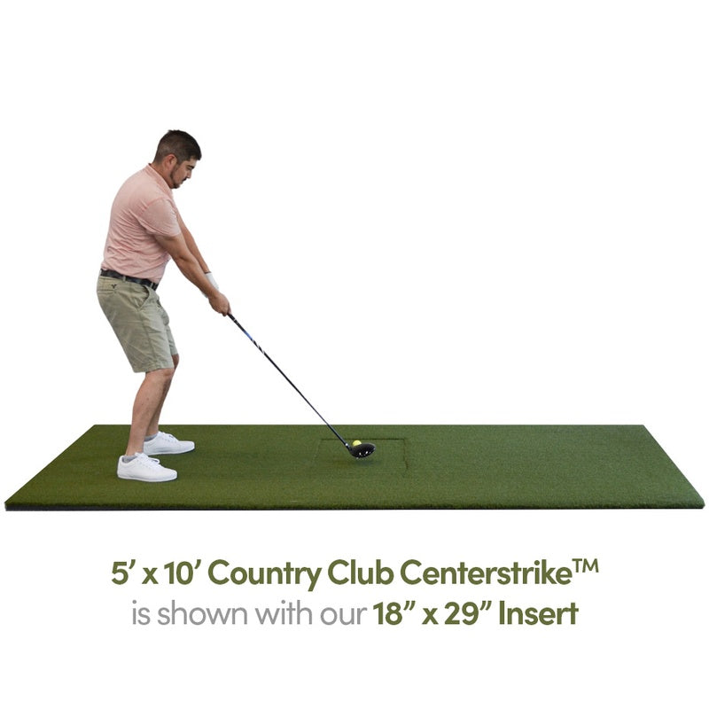 The Country Club Centerstrike™ Golf Mat by Real Feel Golf Mats™