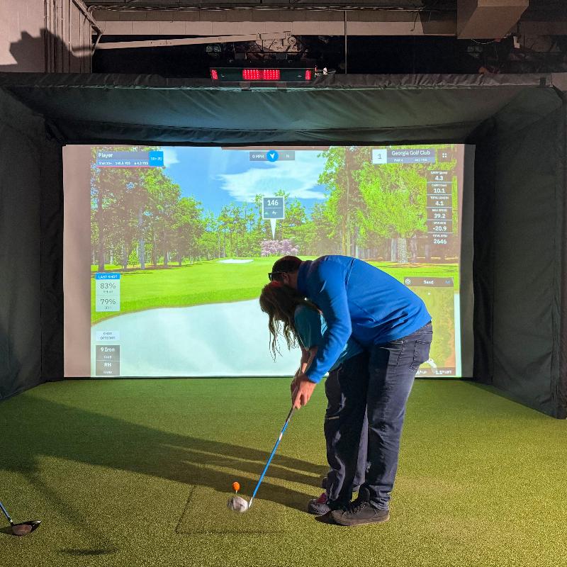 The SportsScreen Parlour Series Golf Simulator Enclosure