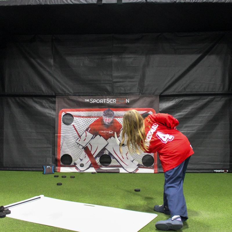 The SportsScreen Parlour Series Golf Simulator Enclosure