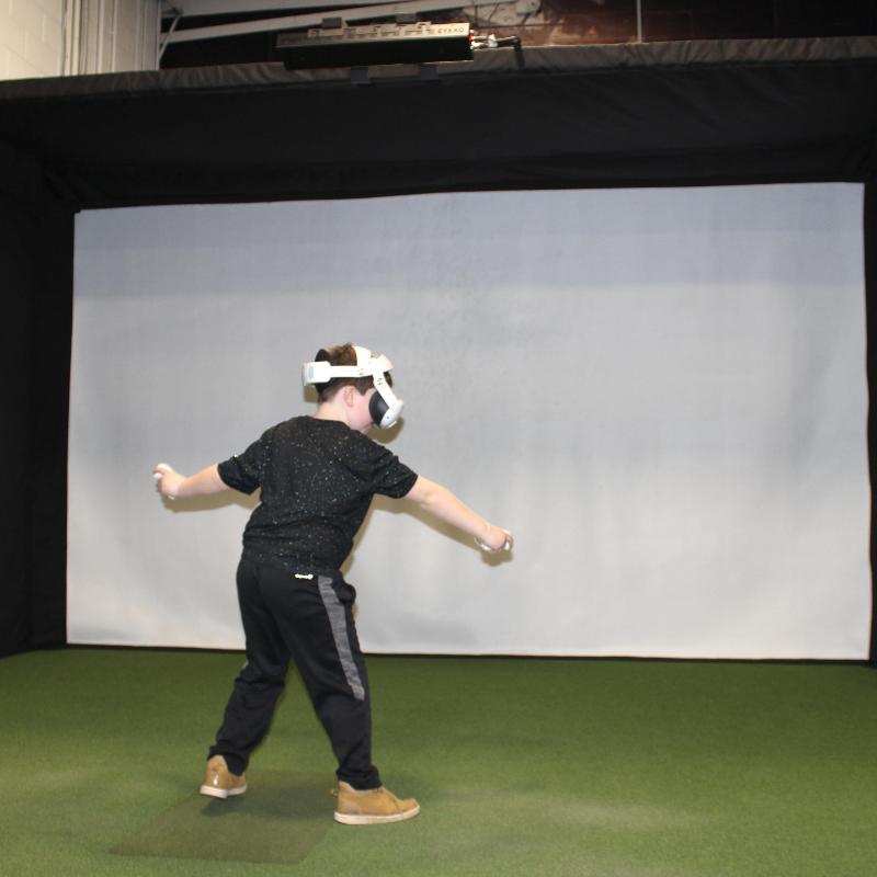 The SportsScreen Parlour Series Golf Simulator Enclosure
