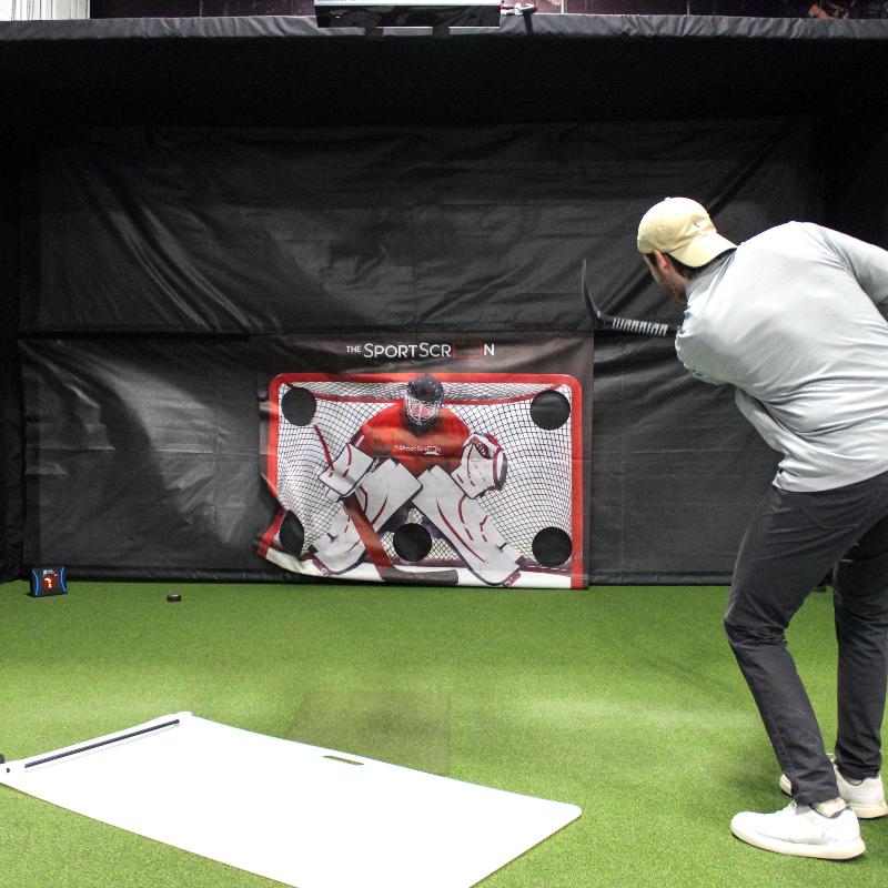 The SportsScreen Parlour Series Golf Simulator Enclosure