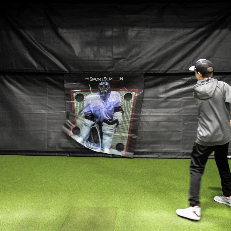 The SportsScreen Parlour Series Golf Simulator Enclosure